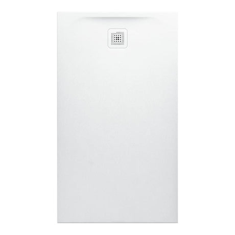 Laufen 1400 x 800mm / Drain on Short Side Laufen Marbond PRO Rectangular Tray with Waste in White