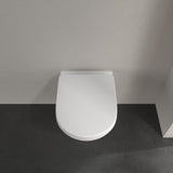 Villeroy & Boch Wall Hung Toilet Villeroy & Boch O.novo Compact Wall Hung Toilet with Soft Close Seat