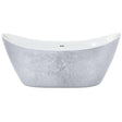 Heritage Roll Top and Slipper Freestanding Bath Stainless Steel Heritage Hylton Freestanding Slipper Bath