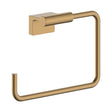 Hansgrohe Towel Rails and Rings Brushed Bronze Hansgrohe Addstoris S Towel Ring