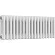 Aquarius Bathrooms Column Radiator 300mm x 830mm Aquarius Foundry Horizontal 3 Column Radiator in White