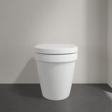 Villeroy & Boch Back To Wall Toilet Villeroy & Boch Architectura Back to Wall Rimless Toilet with Soft Close Seat and DirectFlush