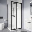 Crosswater Bi-Fold Shower Door Matt Black / 900mm Crosswater Clear 6 Bifold Shower Door