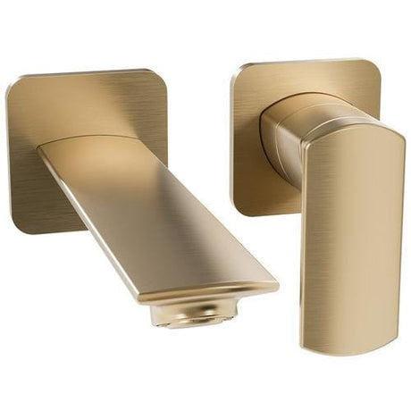 Clearwater Wall Mounted Basin Tap Clearwater Varda Wall Mounted 2 Hole Basin Mixer Tap