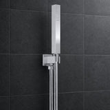 Aquarius Bathrooms Shower Handset Chrome Aquarius Tetra Wall Outlet Single Function Shower Handset and Hose