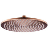 TED Fixed Shower Head Brushed Bronze TED Universal 250mm Fixed Shower Head