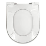 Roca Toilet Seats Roca The Gap Round Soft Close, Quick Release Toilet Seat