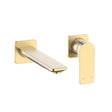 Crosswater Wall Mounted Basin Tap Crosswater Fuse 2 Hole Wall Mounted Basin Mixer Tap in Brushed Brass