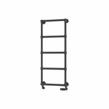 Eastbrook Traditional Towel Rail 1195 x 500 / Dual Fuel Eastbrook Stour Vertical Traditional Heated Towel Rail in Anthracite