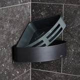 Miller Basket Miller Signature Corner Shower Basket in Matt Black