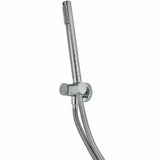 TED Shower Handset Chrome TED Universal Round Shower Pencil Handset