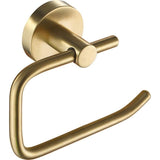 JTP Toilet Roll Holder Brushed Brass JTP VOS Classic Toilet Roll Holder