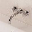 Crosswater Wall Mounted Bath Tap Chrome Crosswater MPRO Wall Mounted 3 Hole Bath Filler Tap