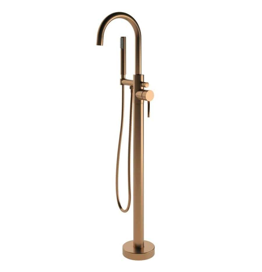 Aquarius Freestanding Bath Filler Aquarius Zanelli Floorstanding Bath Shower Mixer Tap with Shower Kit