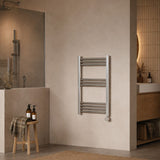 Aquarius Bathrooms Ladder Rail Chrome Aquarius Ingle Vertical Electric Heated Towel Rail