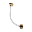 Flova Overflow Filler Brushed Bronze Flova Bath Overflow Filler with Clicker Waste