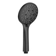 Flova Shower Handset Matt Black Flova Flova Round 5 Function ABS Shower Handset