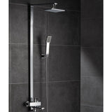 Flova Exposed Shower Set Flova Essence Manual Exposed Shower Set with Shower Head, Handset and Diverter Bath Spout in Diamond Chrome