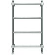 Vogue Designer Towel Radiator 750 x 450 / Dual Fuel Vogue Venture Straight Designer Towel Radiator in Chrome
