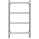 Vogue Designer Towel Radiator 750 x 450 / Dual Fuel Vogue Venture Straight Designer Towel Radiator in Chrome