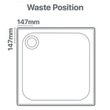 Merlyn Square Shower Tray Merlyn Touchstone Square Shower Tray