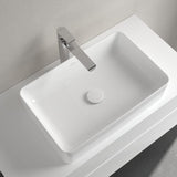 Villeroy & Boch Countertop Basin Villeroy & Boch Collaro 560mm Rectangular Countertop Basin in White Alpin