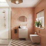 Crosswater Wall Hung Toilet Crosswater Mada Square Wall Hung Rimless Toilet with Soft Close Seat