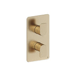 Crosswater Concealed Shower Valve Crosswater Fuse 1 Outlet, 2 Handle Vertical Concealed Shower Valve