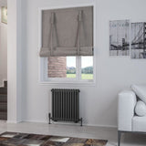 Eastbrook Column Radiator 600 x 563 / Central Heating Eastbrook Rivassa Traditional 2 Column Radiator in Matt Anthracite