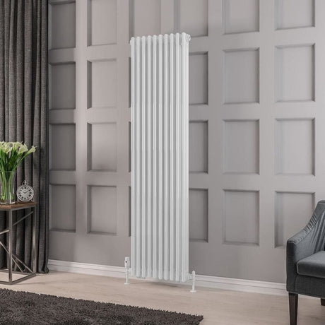 Eastbrook Rivassa Traditional 3 Column Radiator in White