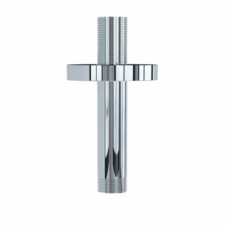 Imex Fixed Shower Arm Chrome Imex Round 75mm Ceiling Mounted Shower Arm