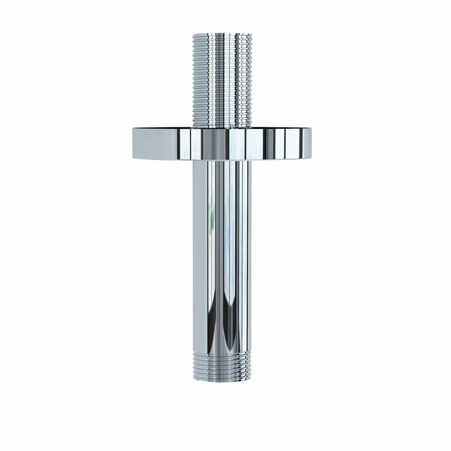 Imex Fixed Shower Arm Chrome Imex Round 75mm Ceiling Mounted Shower Arm