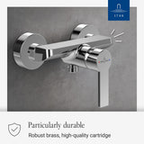 Villeroy & Boch Bath Shower Mixer Villeroy & Boch Architectura Wall Mounted Single Lever Shower Mixer Tap in Chrome