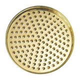 Crosswater Fixed Shower Head Crosswater Belgravia 200mm (8") Traditional Rose Shower Head in Unlacquered Brass
