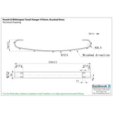 Eastbrook Radiator Towel Hangers Eastbrook Peretti/Withington Towel Hanger