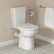 Ideal Standard Close Coupled Toilet Ideal Standard Eurovit+ Close Coupled Toilet with Soft Close Toilet Seat