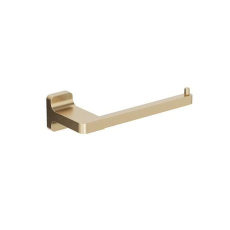Crosswater Toilet Roll Holder Brushed Brass Crosswater Rotar Toilet Roll Holder