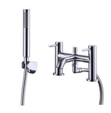Aquarius Bathrooms Bath Shower Mixer Aquarius RF-Series Complete Bath and Basin Brassware Pack with Basin Tap, Bath and Shower Mixer and Wastes