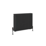 Eastbrook Eastbrook Rivassa Traditional 4 Column Radiator in Matt Black