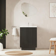 Crosswater Floor Standing Vanity Unit Steelwood / 1 Crosswater Limit 600mm Floorstanding Vanity Unit with Basin