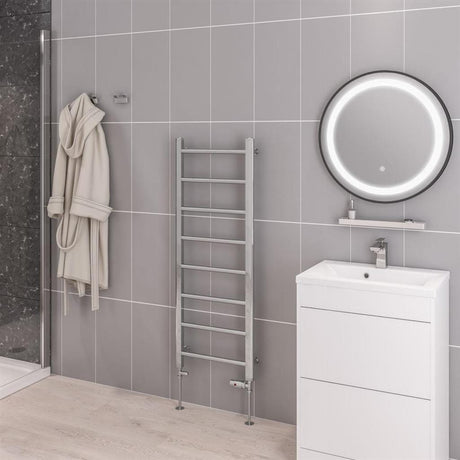 Eastbrook Eastbrook Tuscan Vertical Straight Heated Towel Rail - 1200 x 450mm in Chrome