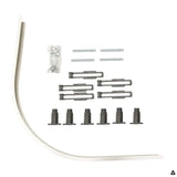 Aquarius Riser Kit Quadrant upto 1000mm Aquarius Urbano Riser Leg Kit for 45mm White Stone Resin Trays