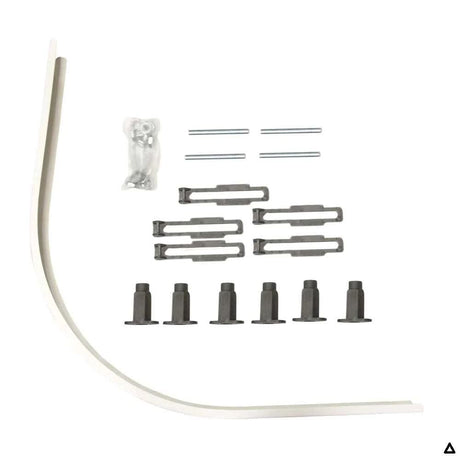 Aquarius Riser Kit Quadrant upto 1000mm Aquarius Urbano Riser Leg Kit for 45mm White Stone Resin Trays