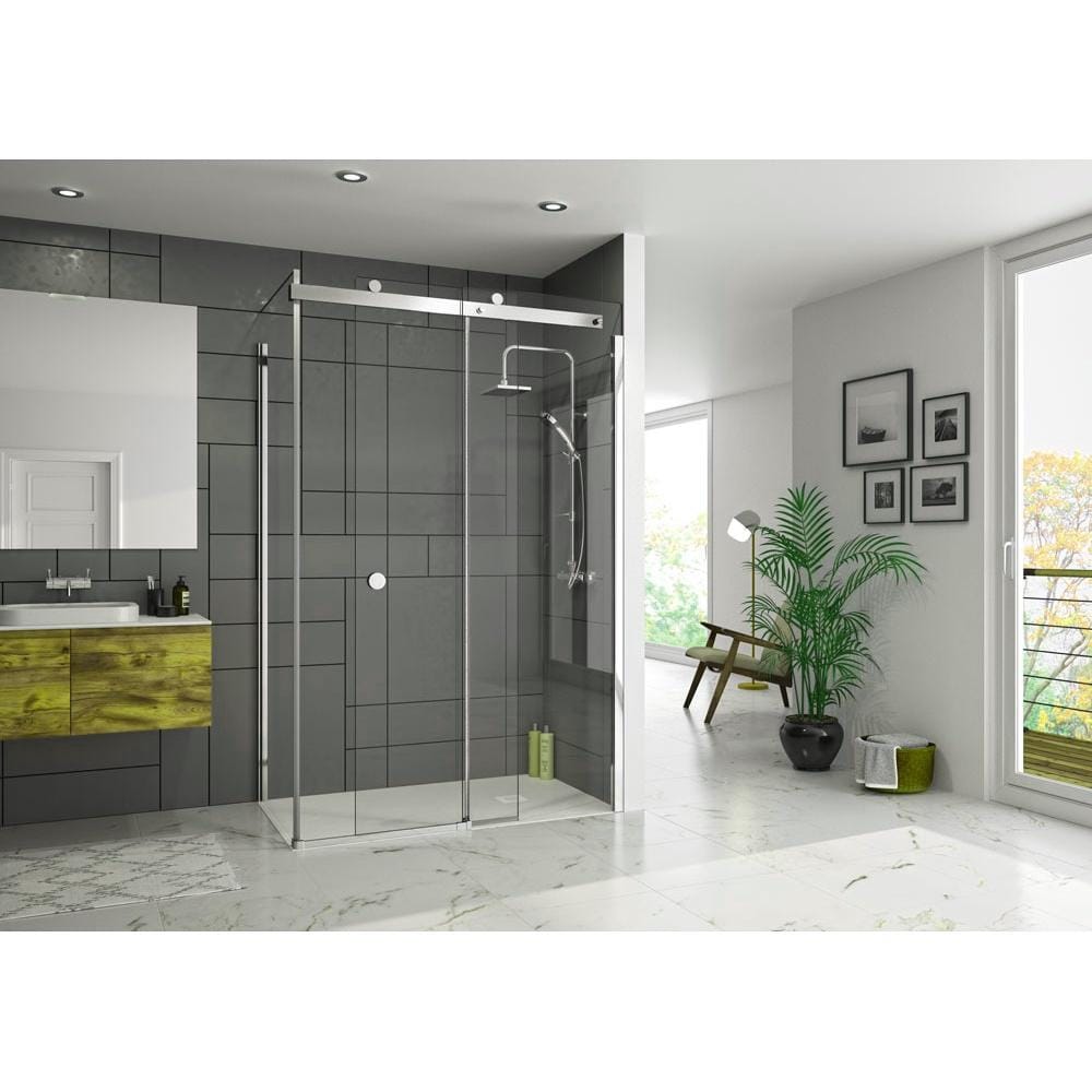 Merlyn Sliding Shower Door Merlyn Series 10 Sliding Shower Shower Door in Chrome