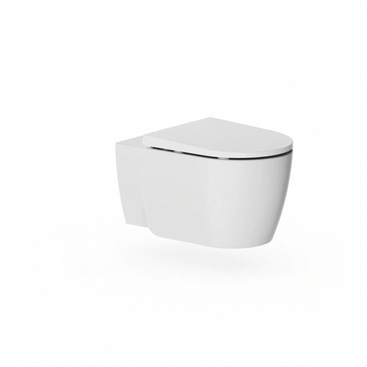 Crosswater Wall Hung Toilet Crosswater Kai X Wall Hung Rimless Toilet with Soft Close Seat
