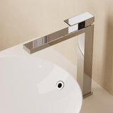 Crosswater Tall Basin Tap Chrome Crosswater Verge Tall Mono  Basin Mixer Tap