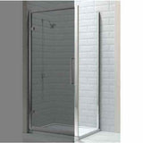 Merlyn Wetroom Panel 1000mm Merlyn Series 8 Side Panel in Chrome