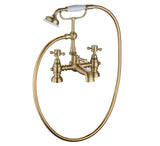 Aqaurius Bath Shower Mixer Brushed Brass Aquarius Chic Bath Shower Mixer Tap