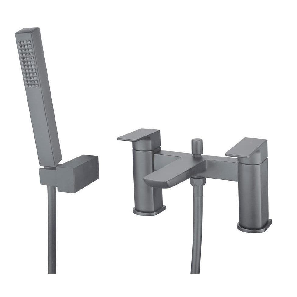 Aquarius Bathrooms Bath Shower Mixer Aquarius Hydro Complete Bath Brassware Pack with Basin Mixer, Bath and Shower Mixer