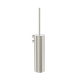 Crosswater Toilet Brush Clearwater Lui Round Wall Mounted Toilet Brush Holder in Stainless Steel